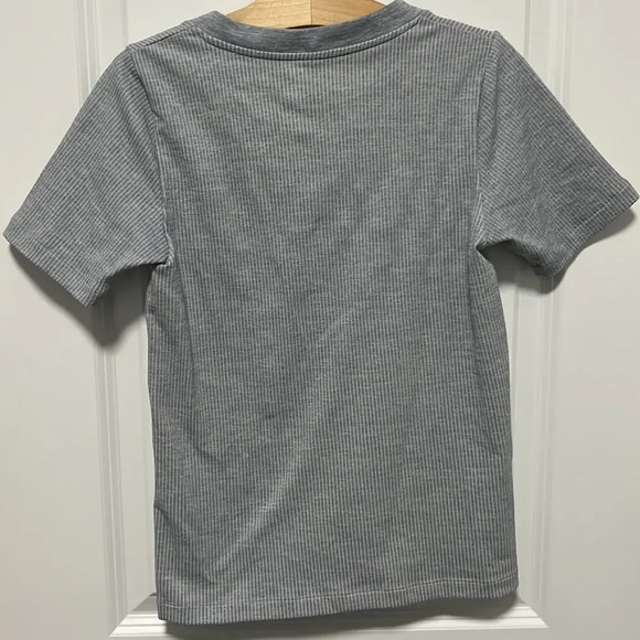 Athleta | Grey Seamless V-Neck Athletic T-Shirts For Women Short Sleeves size XS - Picture 5 of 5